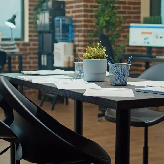 Büro und Arbeitsplatz von Hajdas Media